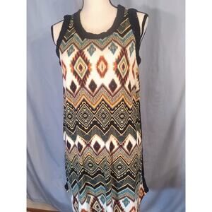 Divine Charm Colorful Flowy Dress